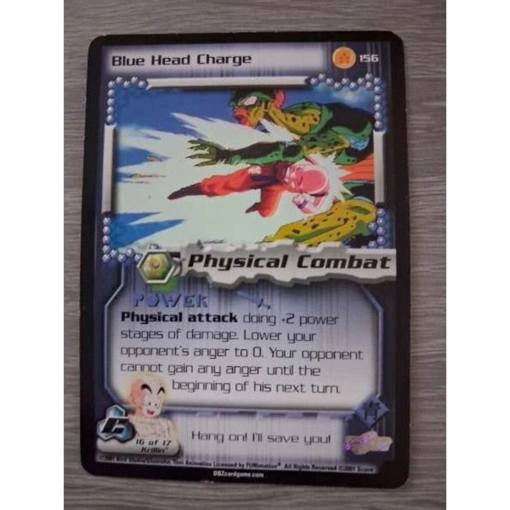 Krillin 156 Cell Saga Common MP Dragon Ball Z TCG